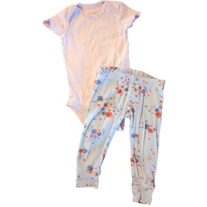 🍁 2/$7 🍁 Blue And Pink Floral Outfit